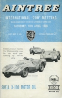 Program Aintree / Liverpool International 200 Meeting 18.4.1959