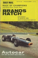 Program Brands Hatch Race of Champions 13.3.1965