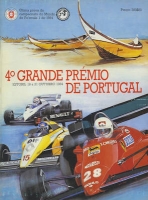 Programm Estoril Formel 1 19./21.10.1984