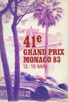 Program Monaco Grand Prix 12./15.5.1983