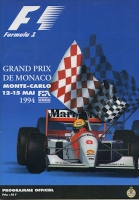 Programm Monaco Grand Prix 12./15.5.1994