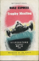 Programm Silverstone Trophy Meeting 10.5.1952