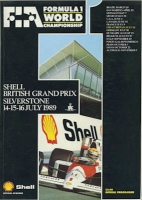 Program Silverstone Formula 1 14./16.7.1989