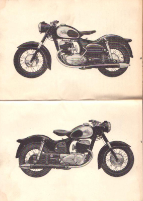 Puch 250 SG Bedienungsanleitung 1955