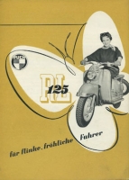 Puch RL 125 brochure 1950s