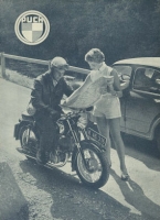 Puch 125 SV SVS 175 SV SVS brochure 1956