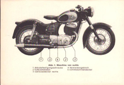 Puch 250 SG SGS Reparaturanleitung 8.1955