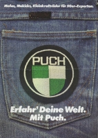 Puch Moped program ca. 1980