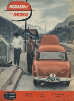 Rollerei und Mobil / Roller Mobil Kleinwagen 1956 Heft 7