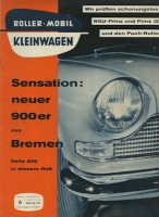 Rollerei und Mobil / Roller Mobil Kleinwagen 1959 No. 6