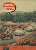Rollerei und Mobil / Roller Mobil Kleinwagen 1956 Heft 9