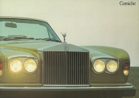 Rolls-Royce Corniche brochure 1977