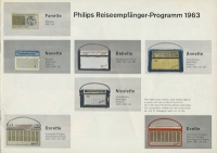 Philips Radio Reiseempfänger Programm 1963