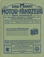 Rad-Markt und Motorfahrzeug 19.3.1921 Nr. 1556