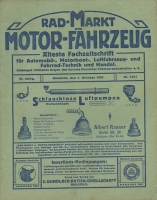 Rad-Markt und Motorfahrzeug 1.10.1921 Nr. 1584