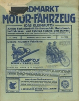 Rad-Markt und Motorfahrzeug 15.4.1922 Nr. 1612