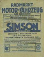 Rad-Markt und Motorfahrzeug 1.8.1925 Nr. 1784