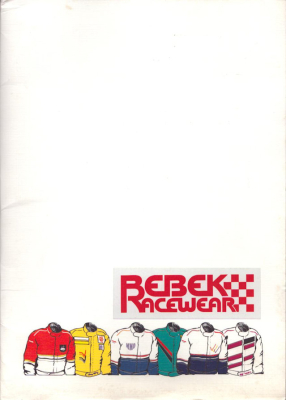 Rebek Racewear Mappe 1995 / 1996
