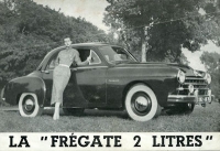 Renault Frégate Prospekt 4.1952 f