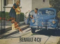 Renault 4 CV brochure 1961