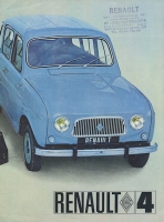 Renault 4 Prospekt 1966