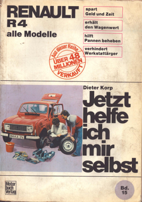 Renault R 4 Reparaturanleitung 1982