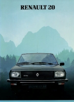 Renault 20 brochure ca. 1983