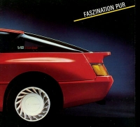 Renault A 310 V 6 Turbo brochure ca. 1983