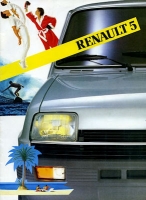 Renault 5 brochure ca. 1984