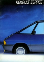 Renault Espace brochure ca. 1984