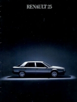 Renault 25 brochure ca. 1984