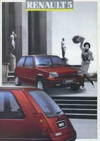 Renault 5 brochure 1988