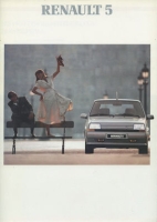 Renault 5 brochure 7.1989