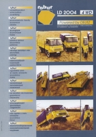 Robur LD 2004 4WD brochure 1993