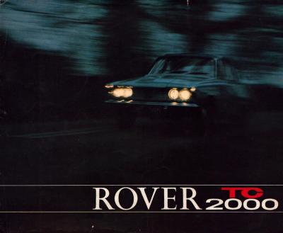 Rover 2000 T.C. Prospekt ca. 1966