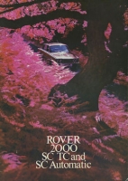 Rover 2000 SC., T.C. + S.C. Automatic brochure 1971