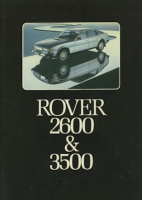 Rover 2600 3500 Prospekt 1978