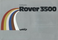 Rover 3500 Farben ca. 1978