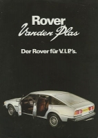 Rover Vanden Plas brochure 10.1980