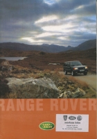 Range Rover Prospekt 1997