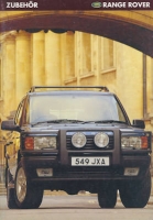 Range Rover Accessories brochure 4.1997