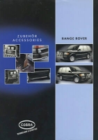 Range Rover / Cobra Accessories brochure 1998