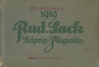 Rud. Sack program 1919