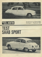 Saab Sport Test 1965
