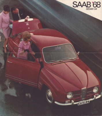 Saab 96 V 4 Prospekt 8.1967