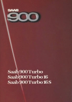 Saab 900 Turbo / 16 / 16S Prospekt 1985