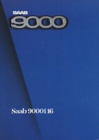 Saab 9000 i 16 Prospekt 1985