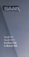 Saab 90 900 Farben 1986