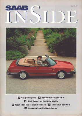 Saab Inside Juli 1989 / 17