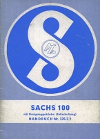 Sachs 100 owner`s manual ca. 1962